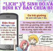 Lịch vệ sinh những 