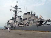 Khám phá sức mạnh tàu khu trục USS Fitzgerald Mỹ đã cập cảng Đà Nẵng