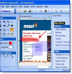 Chụp ảnh màn hình bằng Capture XT v2