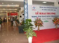 Mở cửa trung tâm giao dịch công nghệ tại Hà Nội