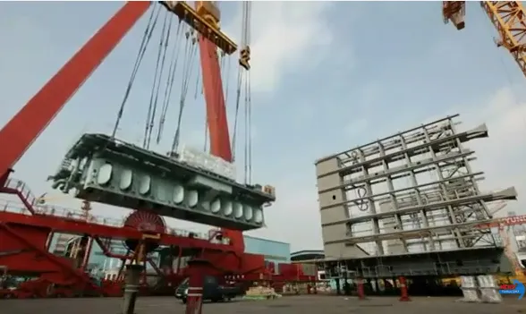 Khám phá nhà máy đóng tàu lớn nhất thế giới