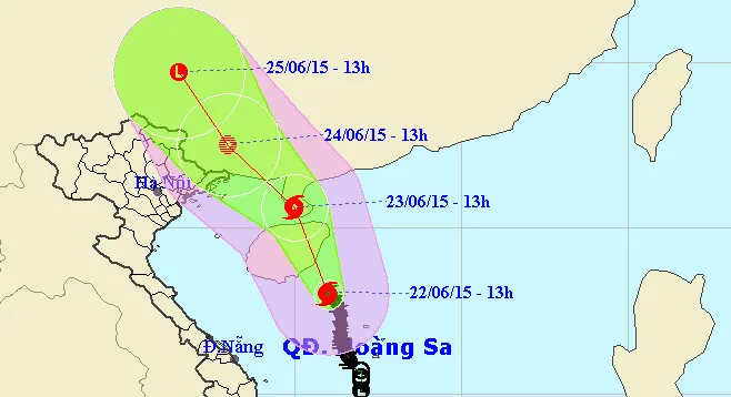 Từ đêm mai, miền Bắc mưa to đến rất to