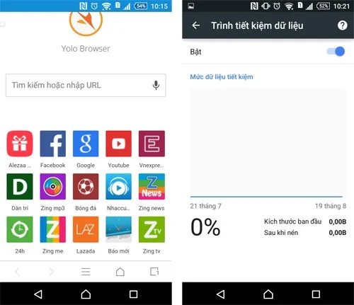Yolo - Trình duyệt web trên di động "made in Việt Nam" đầu tiên