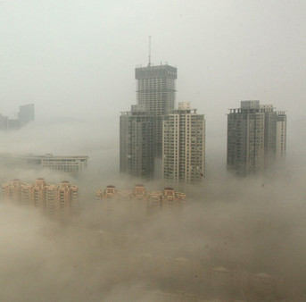 Không khí ô nhiễm từ Trung Quốc tràn sang Việt Nam vào mùa đông