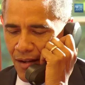 Tổng thống Obama gọi điện lên Trạm Vũ trụ Quốc tế