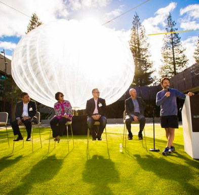 Phủ sóng Internet bằng bóng bay khổng lồ