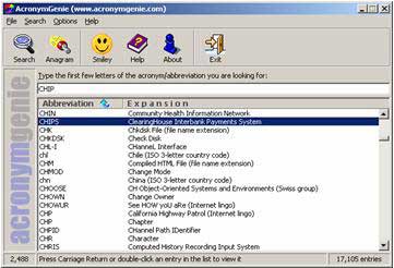 AcronymGeni - Tra từ điển những từ IT viết tắt