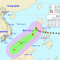 Diễn biến mới nhất về cơn bão Melor