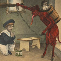 Bí ẩn con quỷ Giáng sinh Krampus - Phiên bản độc ác của ông già Noel