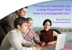 Giảm thiểu dung lượng file PPT bằng NXPowerLite