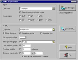 Duyệt hình theo dạng web với “HTML Image Browser”