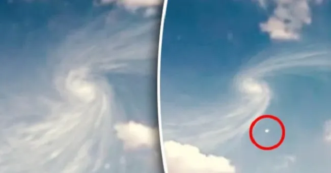 UFO như quả cầu ánh sáng trên bầu trời Thụy Sỹ.