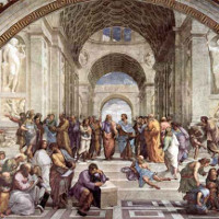 Trường học như thiên đường của triết gia Hy Lạp Aristotle