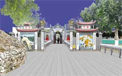 Hồi sinh thành Thăng Long bằng công nghệ thực tại ảo