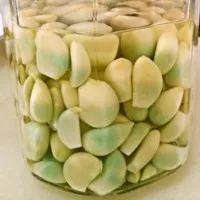 Tỏi ngâm dấm chuyển màu xanh có nên ăn?