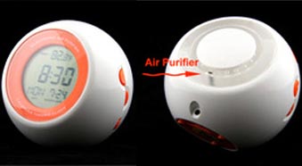 Phụ kiện USB mới: Báo thức kiêm lọc khí