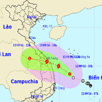 Nhiều tỉnh miền Trung ứng phó áp thấp nhiệt đới