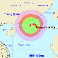 Bão Aere diễn biến khó lường, có thể gây mưa lớn ở đất liền