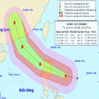 Siêu bão Haima giật trên cấp 17, di chuyển thần tốc vào Biển Đông