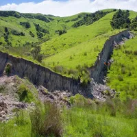 "Tường thành" xuất hiện sau động đất ở New Zealand