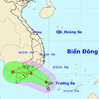 Sài Gòn ứng phó áp thấp nhiệt đới hướng vào Nam Bộ