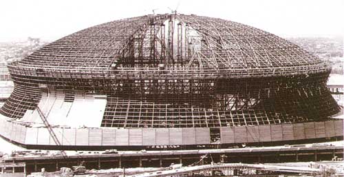 Mái bát úp siêu lớn Louisiana