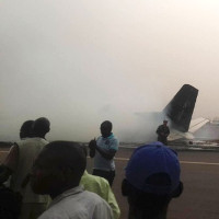 Tất cả hành khách sống sót "thần kỳ" trong tai nạn máy bay ở Nam Sudan