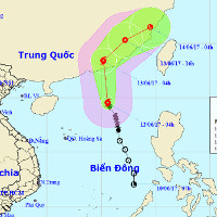 Bão số 1 Merbok sẽ suy yếu thành áp thấp nhiệt đới, cả nước có mưa