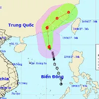 Bão số 1 Merbok sẽ suy yếu thành áp thấp nhiệt đới, cả nước có mưa