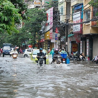 Bắc Bộ mưa to về đêm và sáng, Hà Nội khả năng ngập úng