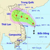 Áp thấp nhiệt đới khả năng thành bão, hướng Hải Phòng - Nghệ An