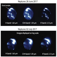 Phát hiện cơn bão khổng lồ mới xuất hiện trên Sao Hải Vương