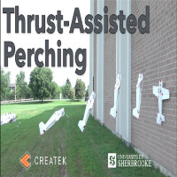 Thay vì di chuyển ngang, chiếc drone này có bay dọc tường y hệt một điệp viên