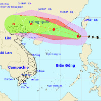 Biển Đông đón bão, Bắc Bộ mưa lớn