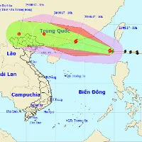 Biển Đông đón bão, Bắc Bộ mưa lớn