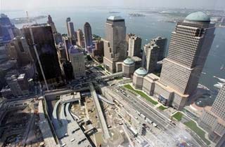 Các cao ốc tráng lệ trên nền WTC