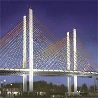 Cầu 78 tuổi ở Mỹ bị thổi bay trong tích tắc