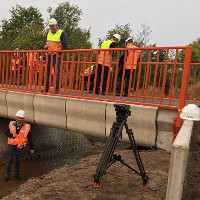 Hà Lan xây cầu bằng công nghệ in 3D