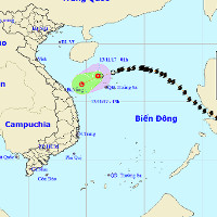 Bão số 13 suy yếu thành áp thấp nhiệt đới