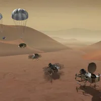 NASA tung chuồn chuồn máy lên mặt trăng của sao Thổ