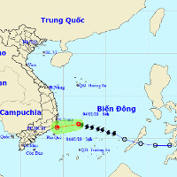 Bão số 1 suy yếu thành áp thấp nhiệt đới, miền Bắc tiếp tục có mưa nhỏ