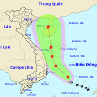 Áp thấp nhiệt đới vào Biển Đông, khả năng mạnh thành bão