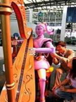 Robot chống khủng bố, chơi đàn hạc & phát hiện tia X