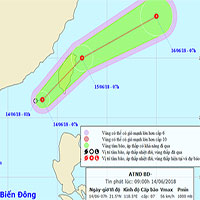 Xuất hiện áp thấp nhiệt đới trên biển Đông, đêm nay Hà Nội có mưa to