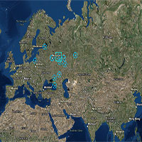 Bản đồ này sẽ đưa bạn đến 12 sân vận động diễn ra World Cup 2018 tại Nga trong nháy mắt