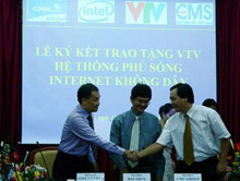 VTV là đối tác ưu tiên thúc đẩy CNTT của Intel và CMS