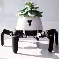 Robot "đầu chỉ để trồng cây" biết tìm tới ánh sáng để quang hợp, báo hiệu khi cây khát nước