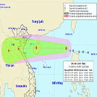 Áp thấp nhiệt đới mạnh lên thành bão số 3