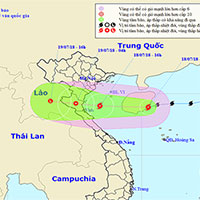 Bão số 3 di chuyển nhanh, đổ bộ vào các tỉnh từ Thái Bình đến Hà Tĩnh
