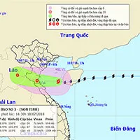 Tối nay, bão Sơn Tinh tấn công, nhiều nơi nguy cơ lụt